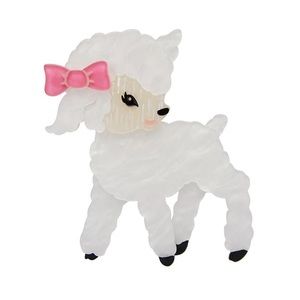 Dolly the Dainty Lamb Brooch from Erstwilder